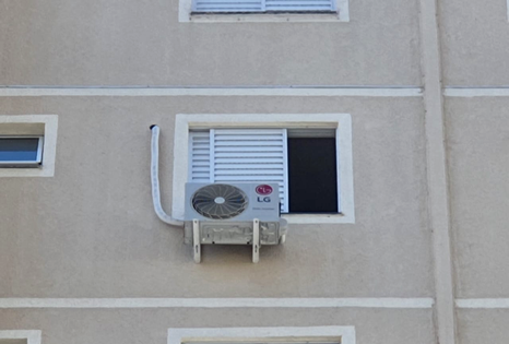 Instalação  em prédios com pontos deixado por Construtiras